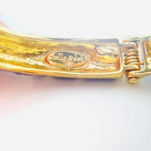 Stella & Dot | RAWR🐯Power Colbalt+Gold Lakra Tiger Cuff - Picture 8 of 10